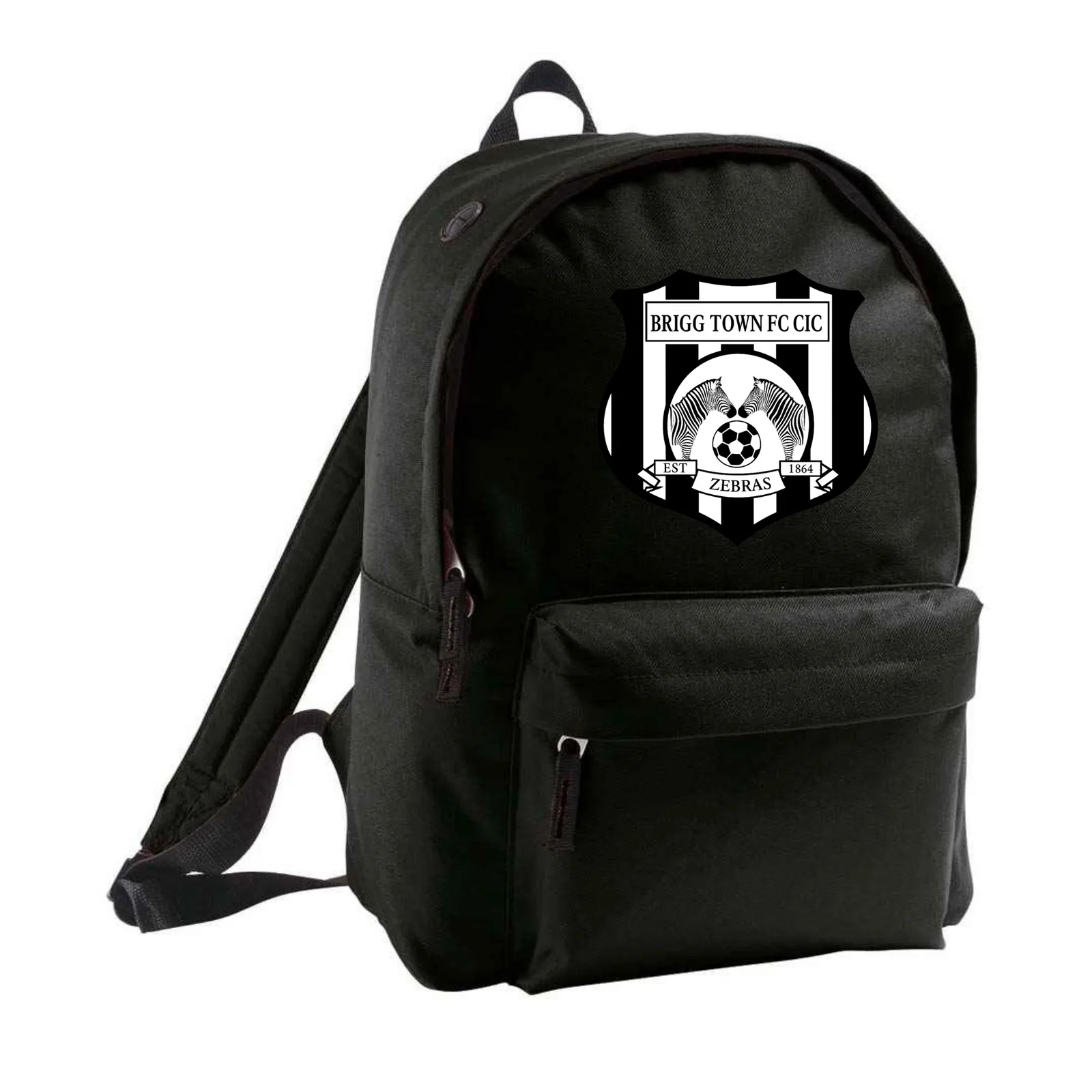 Black Logo Backpack