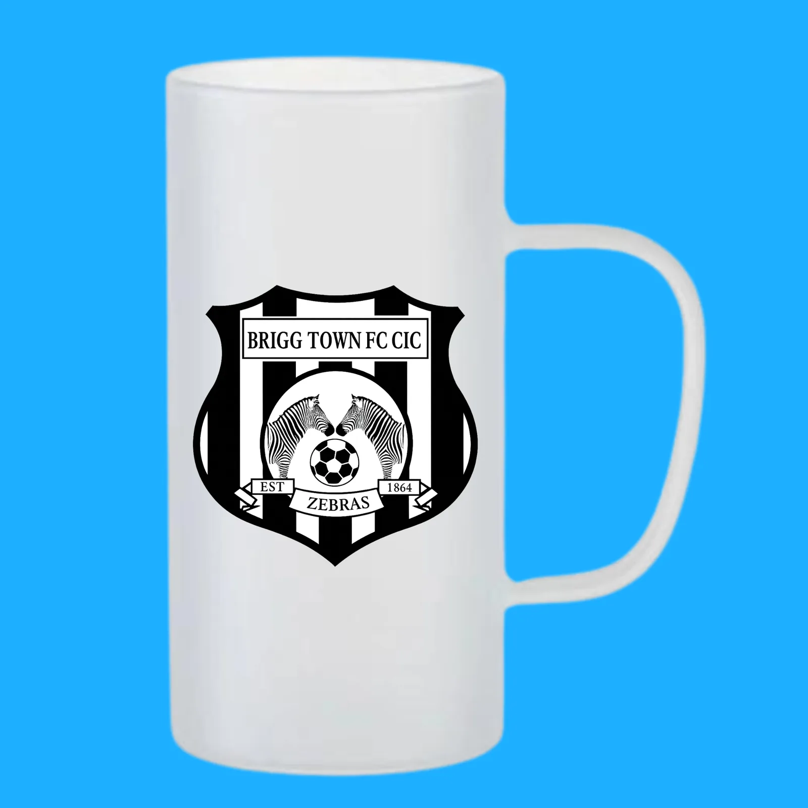 Logo Frosted Tankard